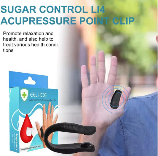 Portable Sugar Control Clip for Diabetes Management and Blood Sugar Monitoring