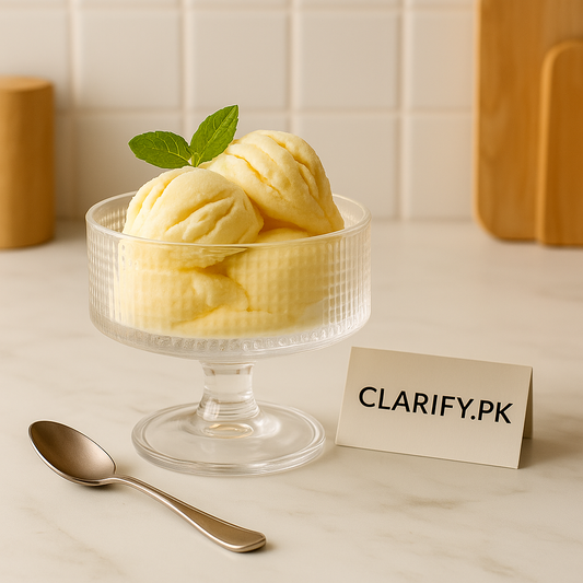 Elegant 6-Piece Textured Glass Dessert Bowl Set