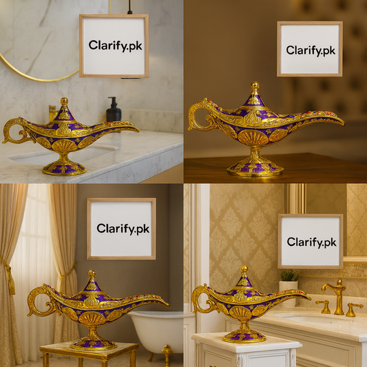 Metal Chirag for Home Décor – Antique Decor (Big)