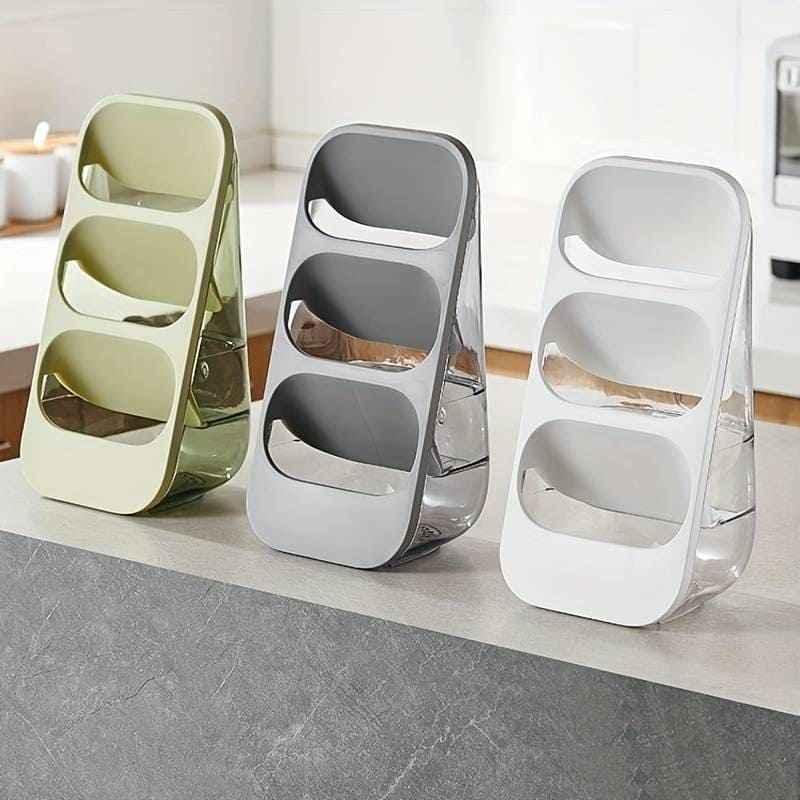 3 Layer Cutlery Stand Organizer.