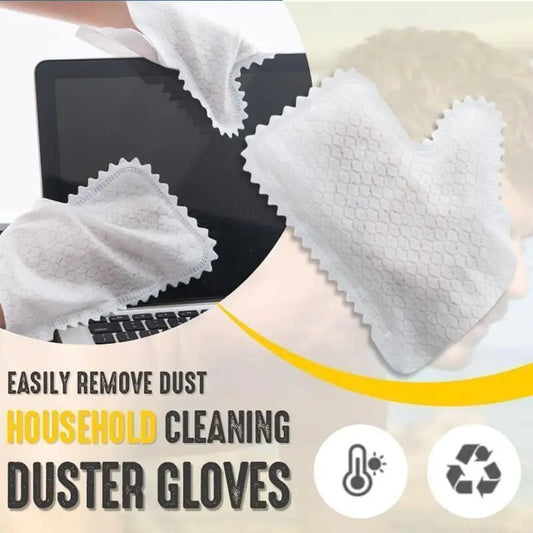 Clarify.pk 10pcs non-woven dust cleaning gloves for household cleaning and easy dust removal