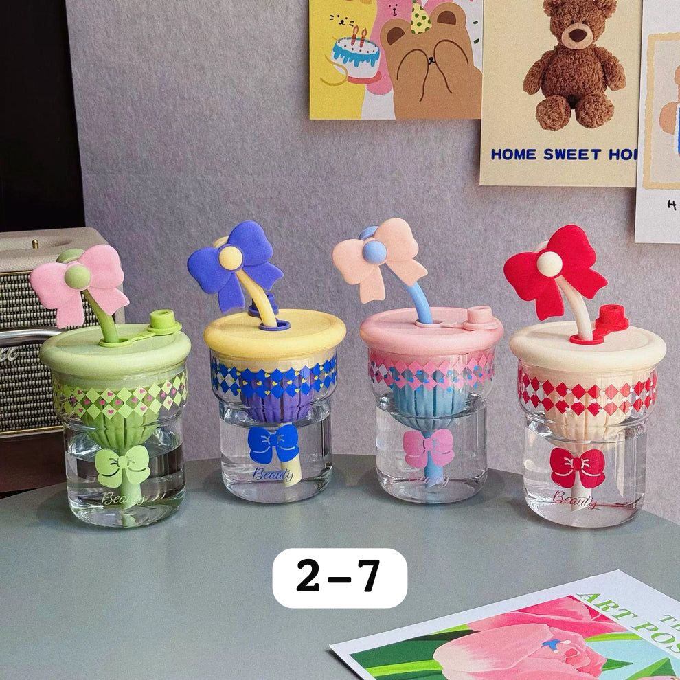 500ml Glass Infuser Cup – Elegant Tea & Fruit Infuser (Random Color)