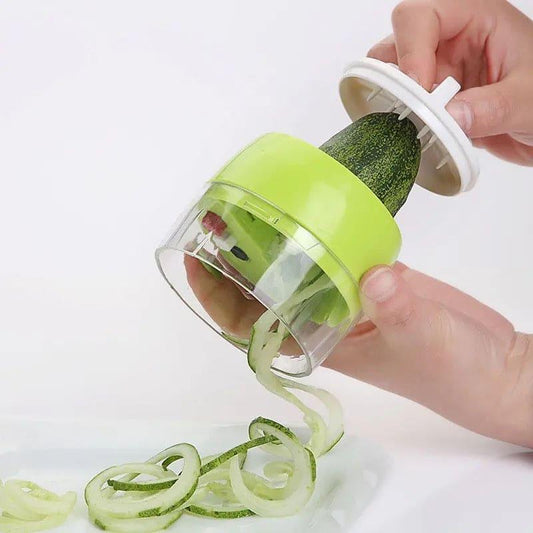 4in1 Vegetable Spiral Cutter for Healthy Meals and Creative Recipes - Clarify.pk