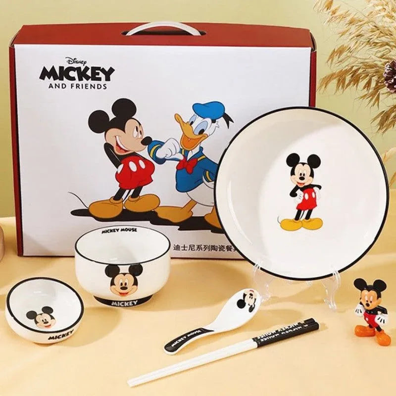 Premium Mickey Mouse 6-Piece Kids Meal Set – Gift Box Included