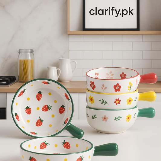 Premium Ceramic Bowl – Durable Dining Bowl with Box Packing