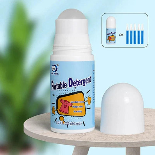 Portable Stain Remover - Rolling Bead Stain Remover for Easy Cleaning and Travel