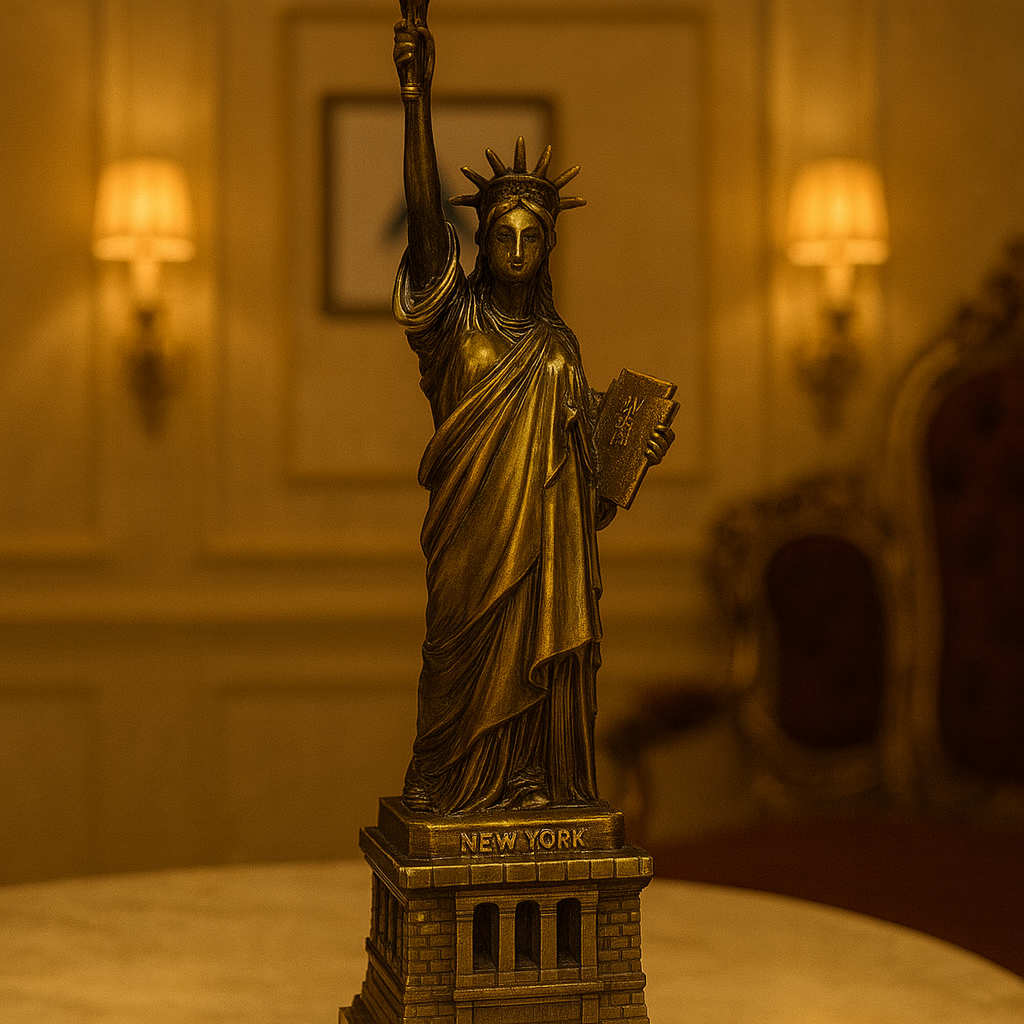 Metal USA Liberty Tower Showpiece – Premium Home Décor