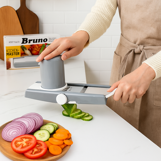 Kitchen Master Bruno Slicer – Multi-Function Vegetable & Fruit Cutter