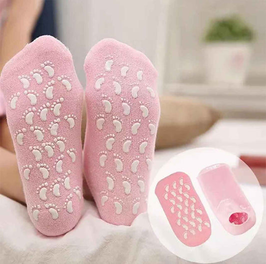 Reusable Moisturizing Gel Heel Socks.