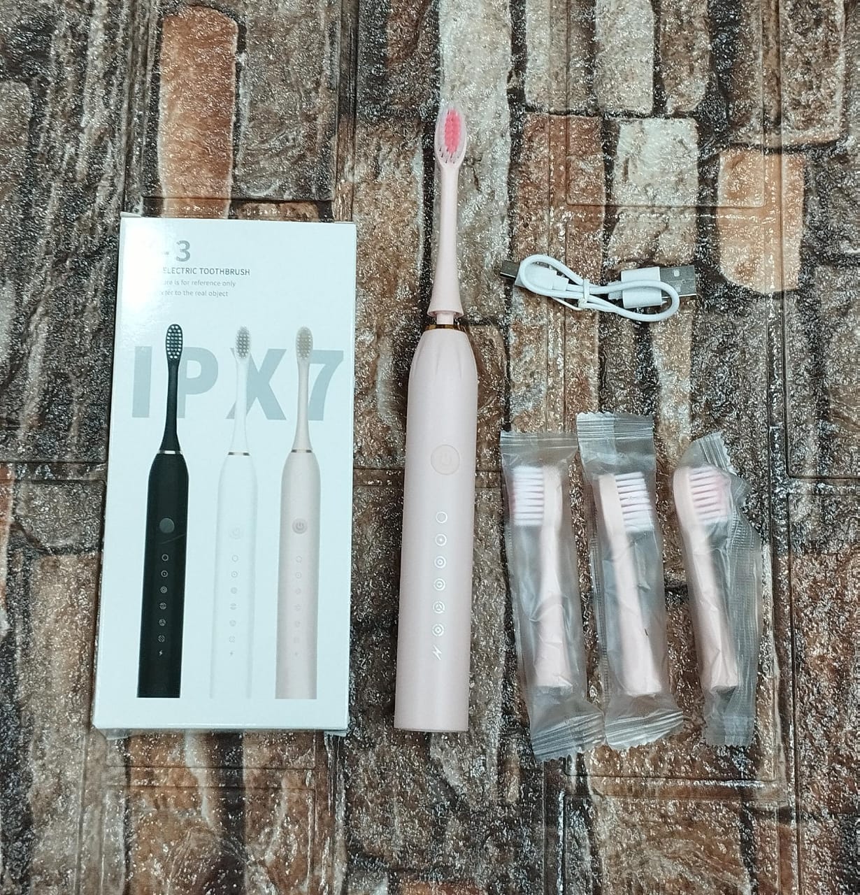 Ultrasonic Electric Toothbrush – USB Rechargeable