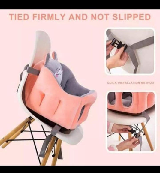 Premium Baby Support Seat – Pink Bunny