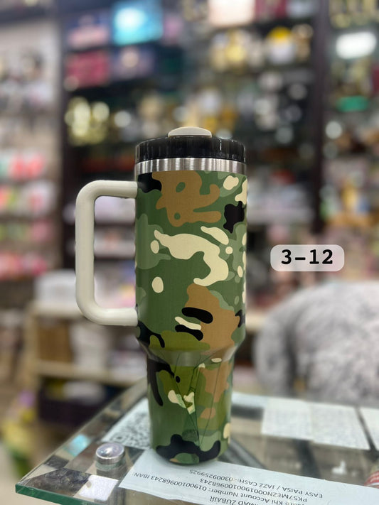 40oz Army Design Tumbler – 1200ml Insulated Travel Cup