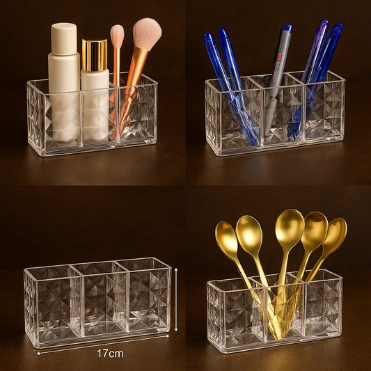 Multi Purpose Acrylic Organizer – Clear Storage Box