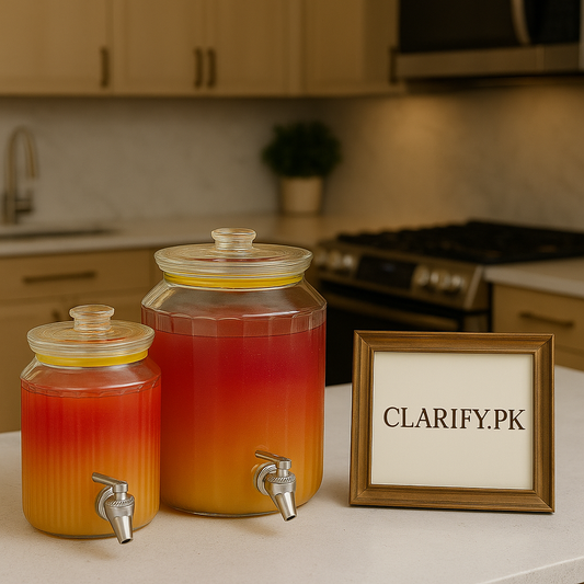 Acrylic Beverage Cooler – Large Drink Dispenser