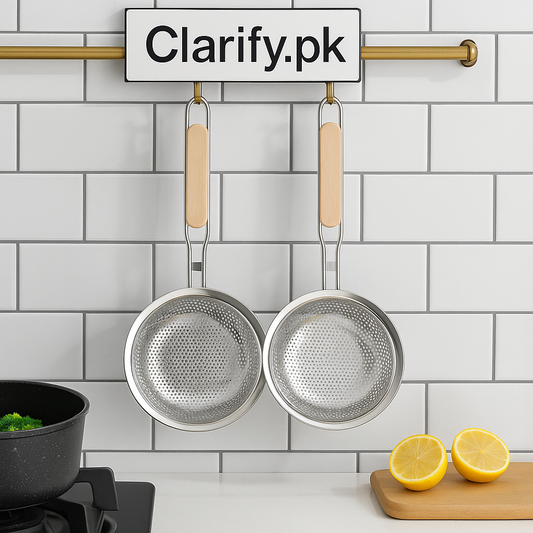 Stainless Steel Juice & Milk Strainer – Good Quality