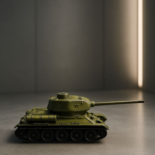 Metal Decorative Tank Model Showpiece – Vintage Art