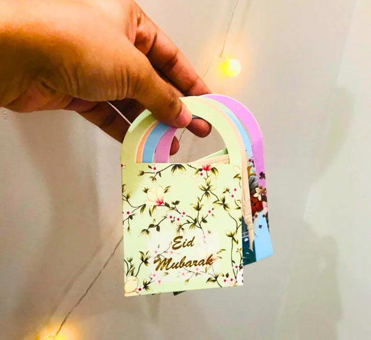 Pack of 10 Eidi Envelopes Pack - Stylish Purse Design for Gifting