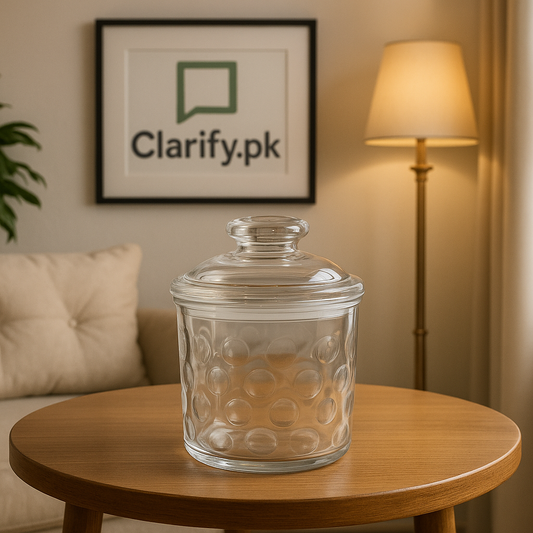 Luxury Glass Jar – Premium Kitchen Storage Container