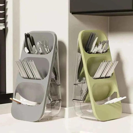3 Layer Cutlery Stand Organizer.