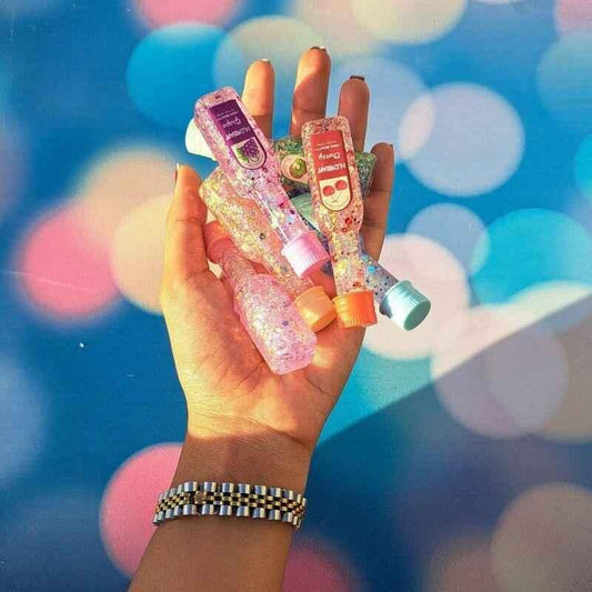 6pcs Cute Bottles Lip Plumping Gloss Set,