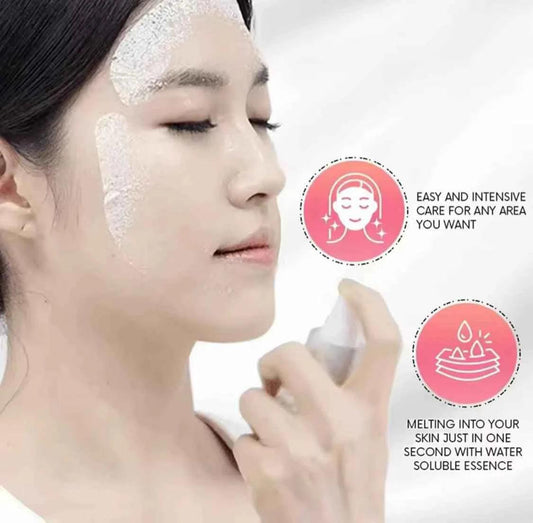 Set of 3 Pure Collagen Face Masks - Anti-Aging, Wrinkle Reduction, Korean Glass Skin Hydrating Sheet Mask.