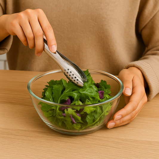 Mini Tongs – Pack of 2 Stainless Steel Serving Clips