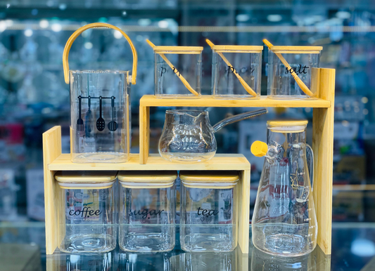 Glass Storage & Serving Set – Elegant Airtight Containers