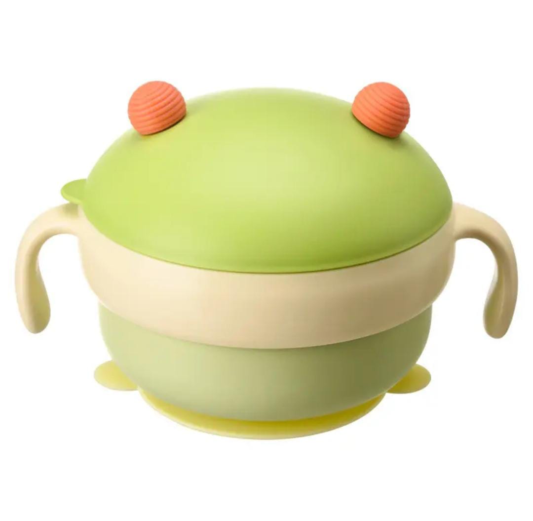 Bamboo Fibre Stainless Steel Soup Bowl with Lid