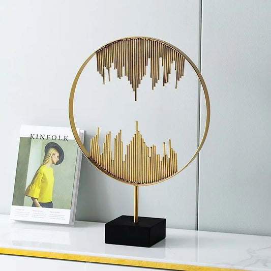 Metal Motive Decorative Showpiece – Elegant Home Accent