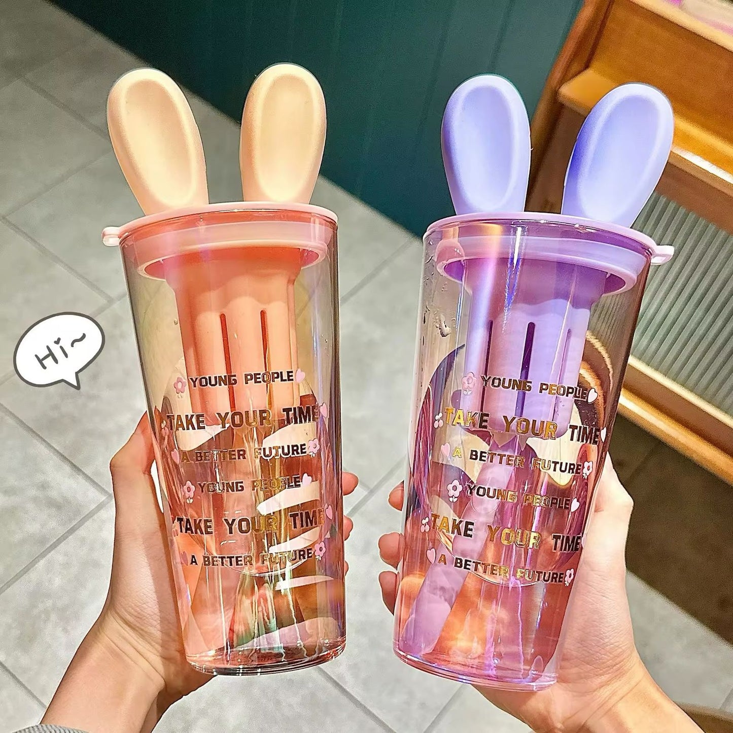 890ml Plastic Bottle With Infuser – Premium Quality (Each)