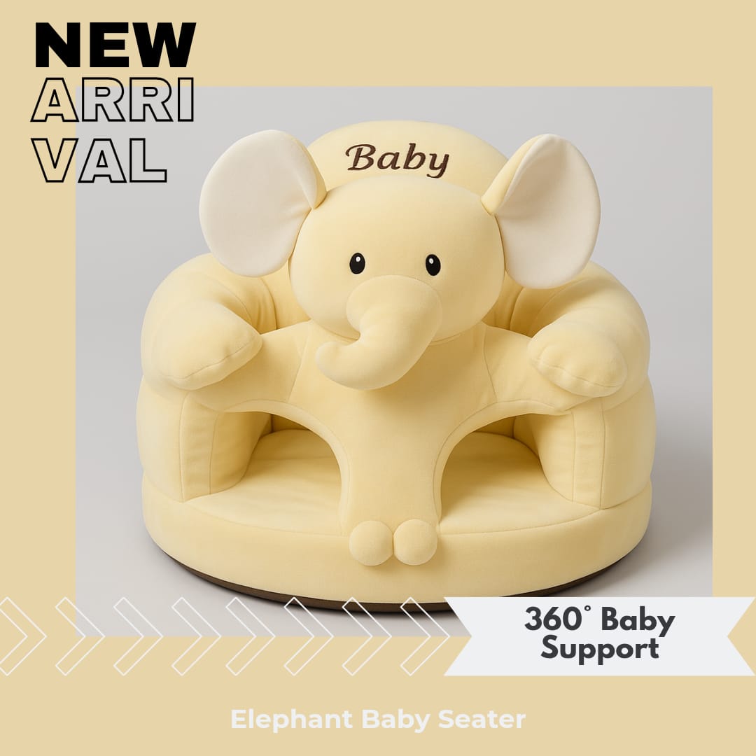 Premium Elephant 360° Baby Support Sofa Seat