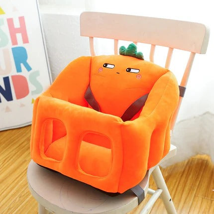 Premium Baby Support Seat – Orange Carrot Edition