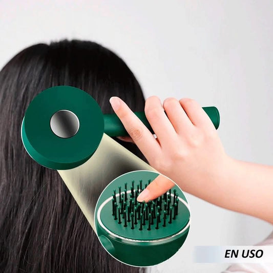 Massage Comb for Curly Hair – Cushion Detangling Brush for Women