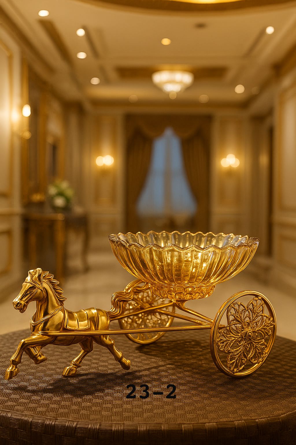 Metal Horse Candy Holder – Decorative Home Accent