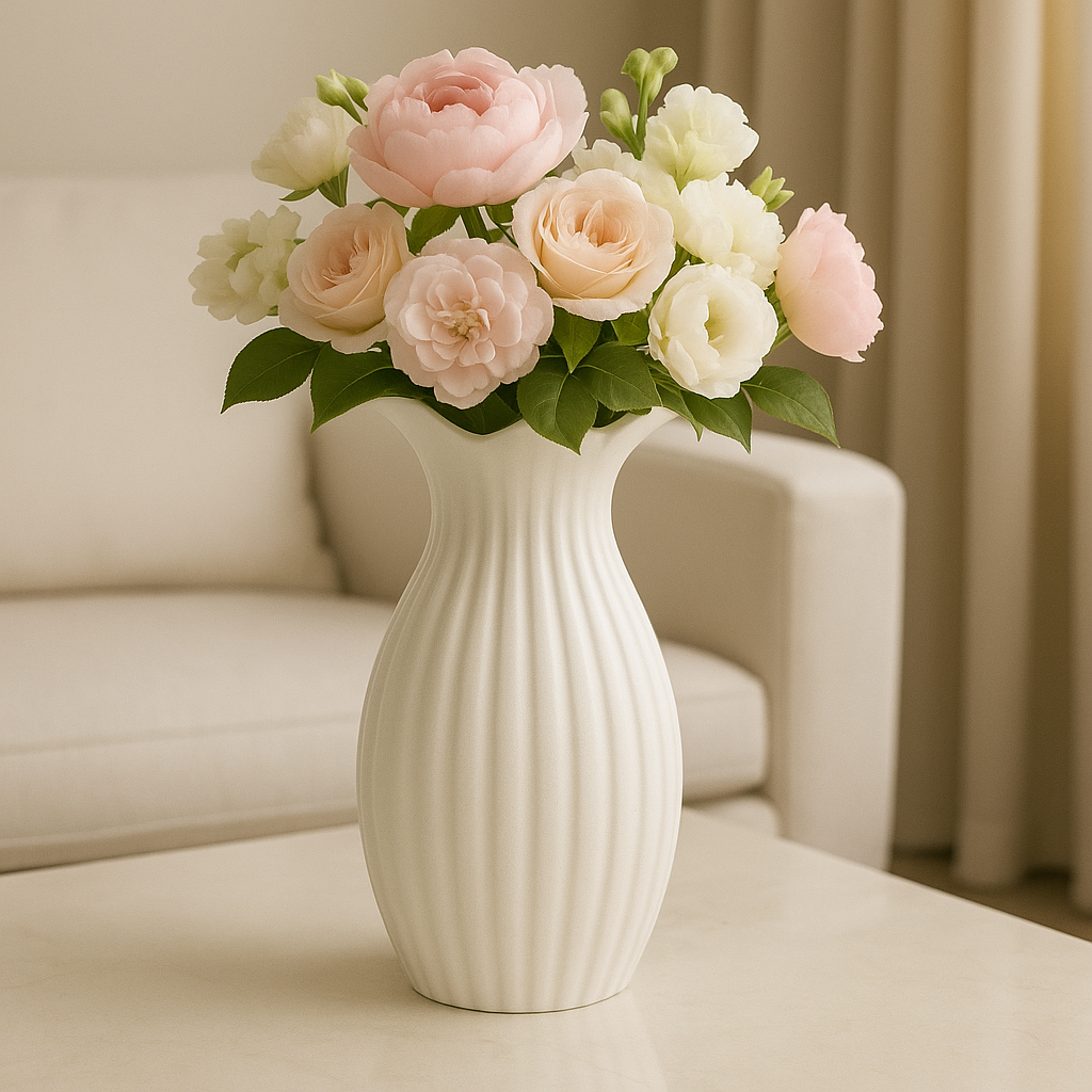 Modern Flower Vase – Stylish Decorative Accent for Living Spaces