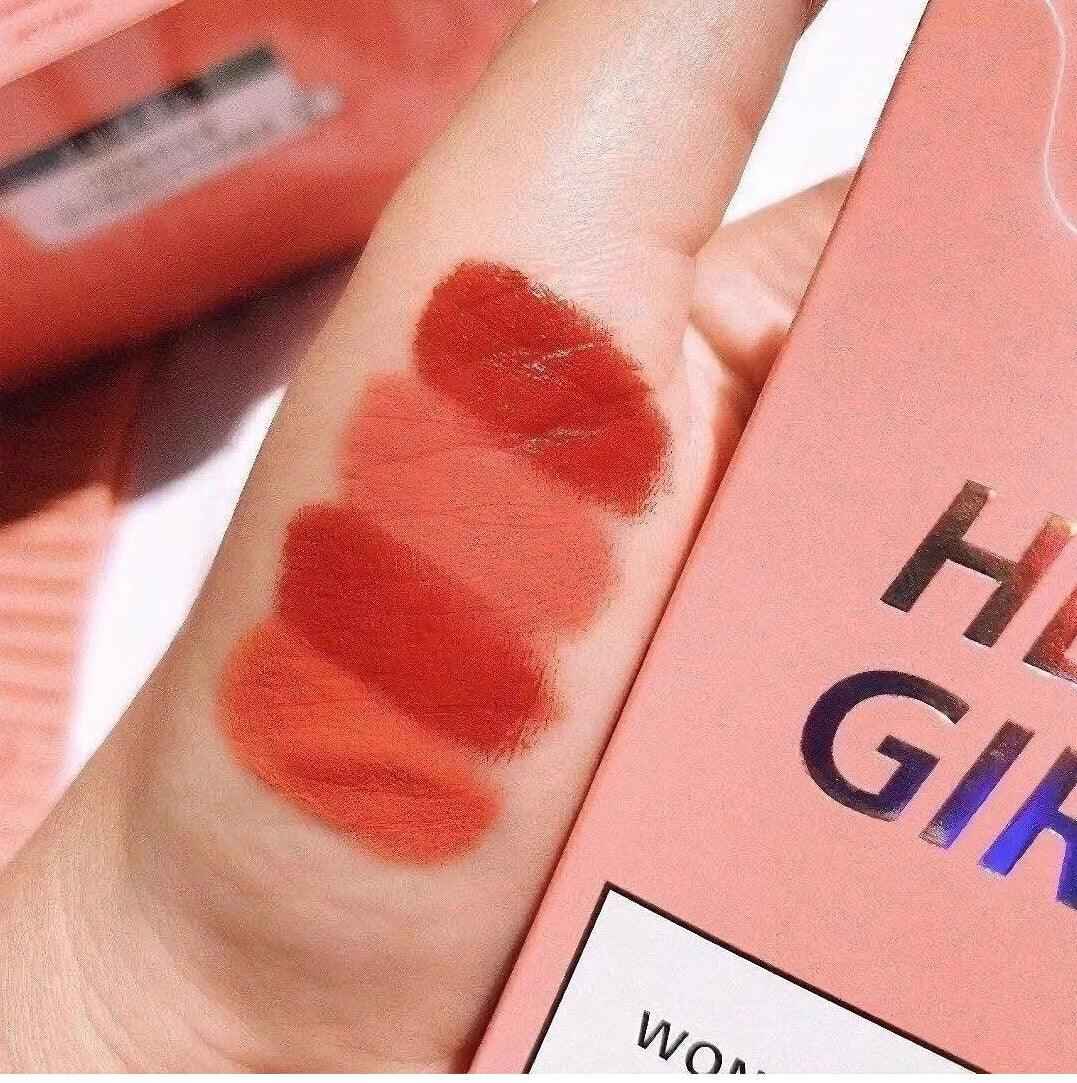 Heng Fang 4 Colour Hey Girl Smoke Tube Lipstick.