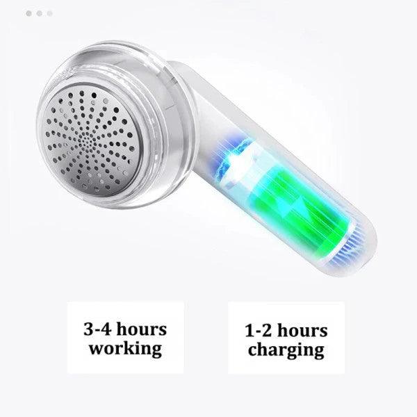 Rechargeable Lint Remover for Clothes - Portable Fabric Shaver and Fuzz Eliminator - Clarify.pk