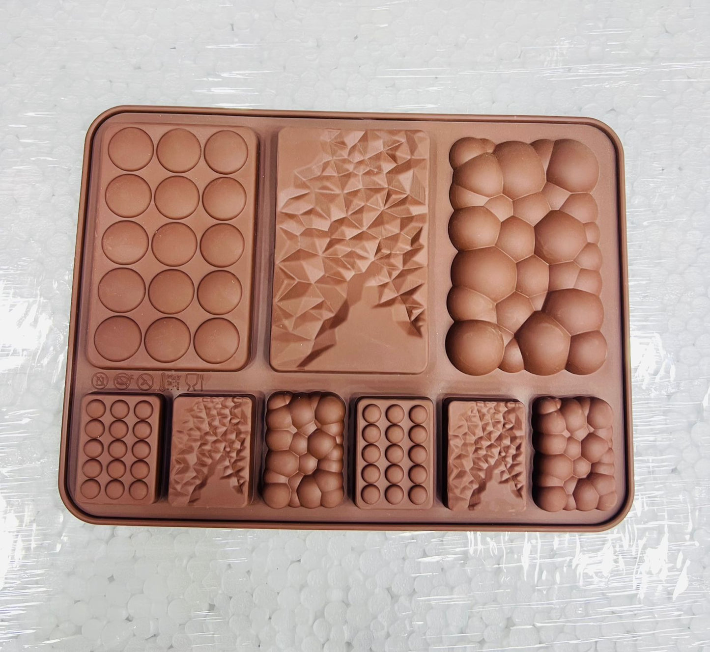 Chocolate Design Silicone Mold – Non Stick & Reusable