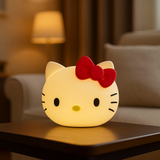 Hello Kitty Silicone Face Lamp – Soft Night Light