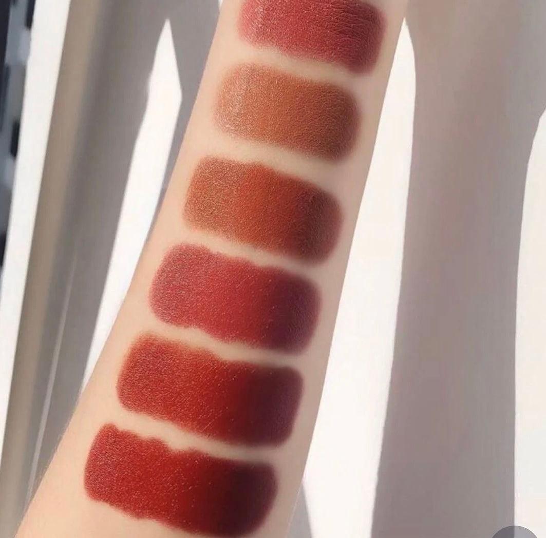 6pcs Long-Lasting Waterproof Matte Velvet Lipstick Set - Moisturizing Non-Stick Formula - Clarify.pk