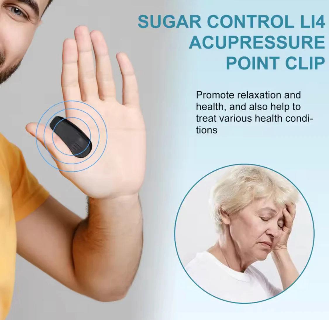 Portable Sugar Control Clip for Diabetes Management and Blood Sugar Monitoring