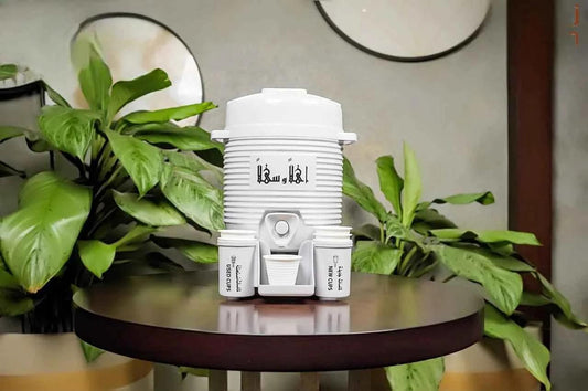 2 Litter Water Cooler With 6pec Glass, Mini water cooler tank, Kitchen Beverage Dispenser Cooler.