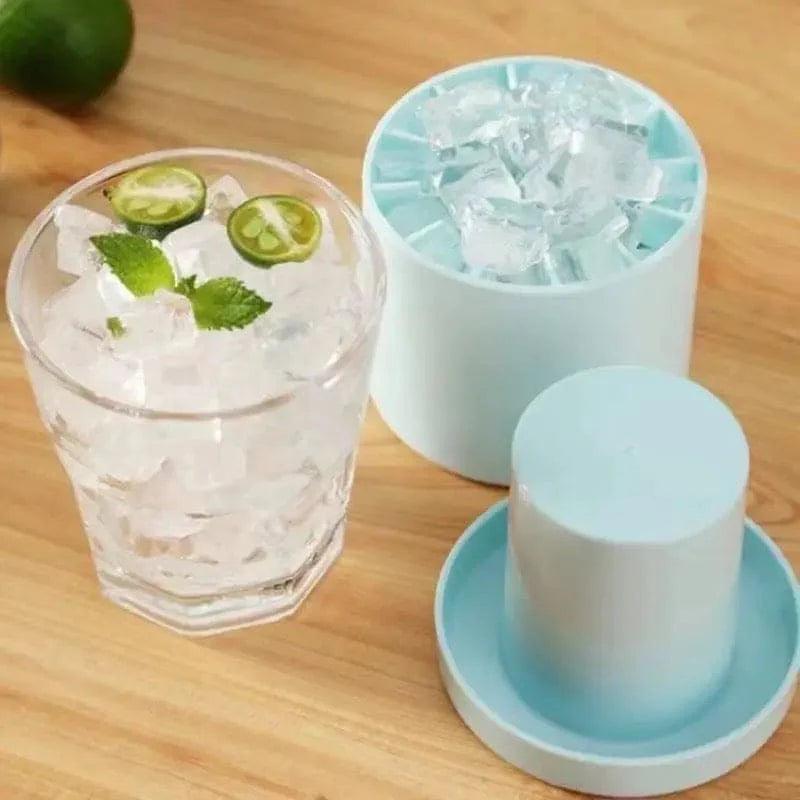 Mini Silicone Ice Bucket - Compact & Versatile Ice Holder for Parties and Picnics