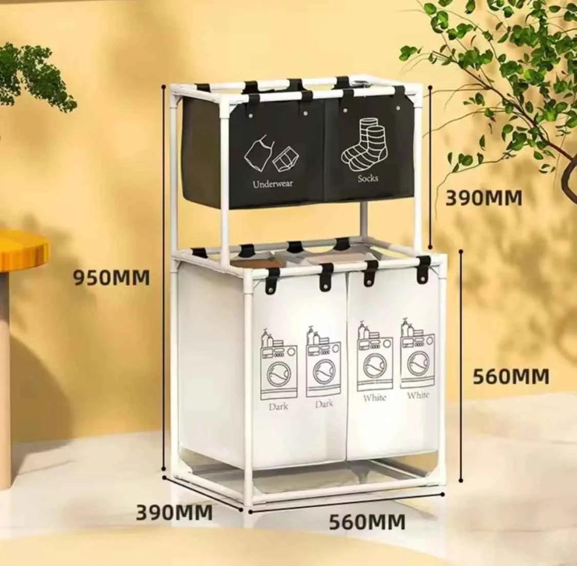Large Multi Layer Capacity Clothes Hamper.