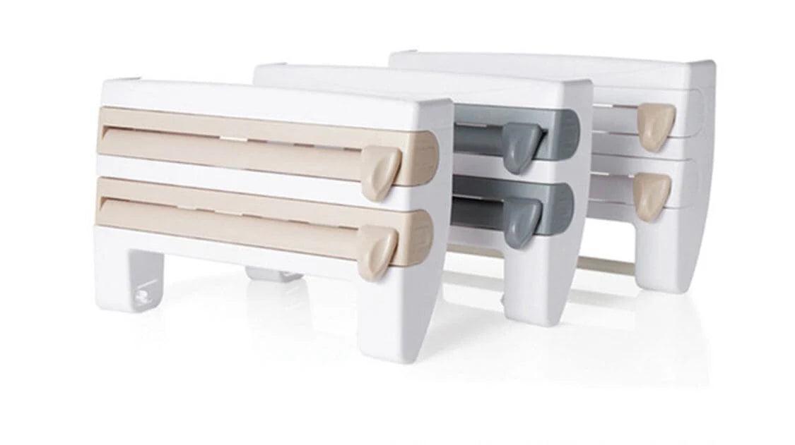 3 in 1 Paper Dispenser - Versatile Tissue, Towel, and Wrap Holder for Home and Office