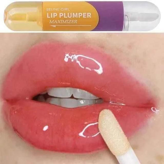 2 In 1 Moisturizing Lip Plumper Gloss.