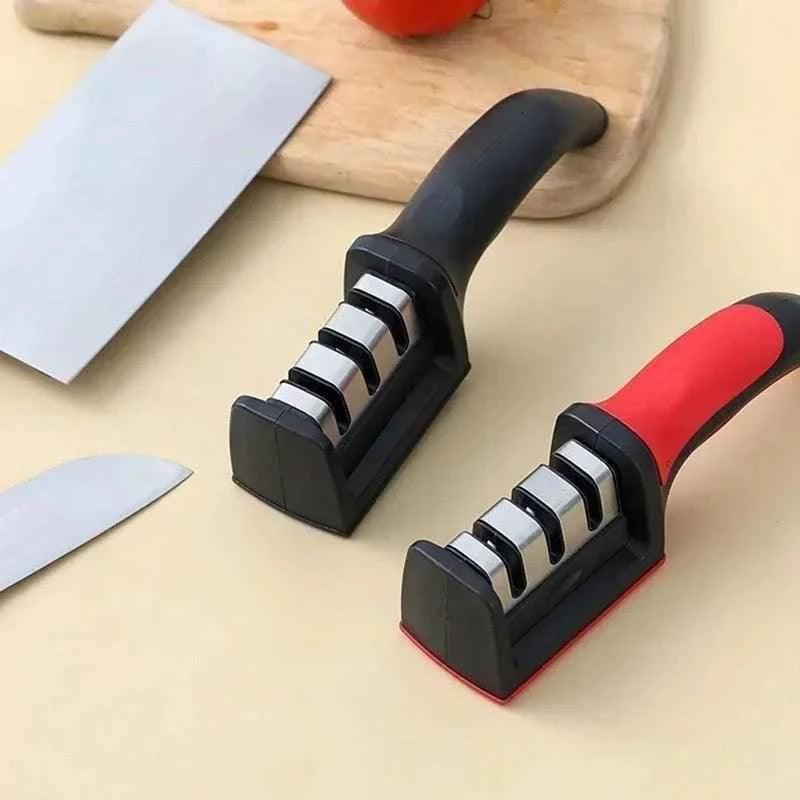 Knife Sharpener Multi-function 4 Stages Type Sharpening Tool.