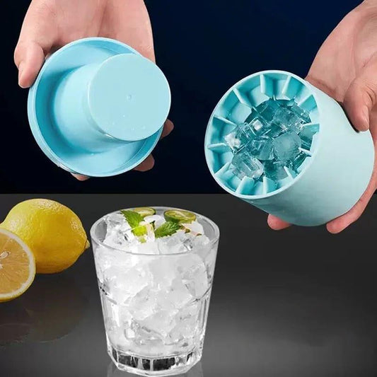 Mini Silicone Ice Bucket - Compact & Versatile Ice Holder for Parties and Picnics