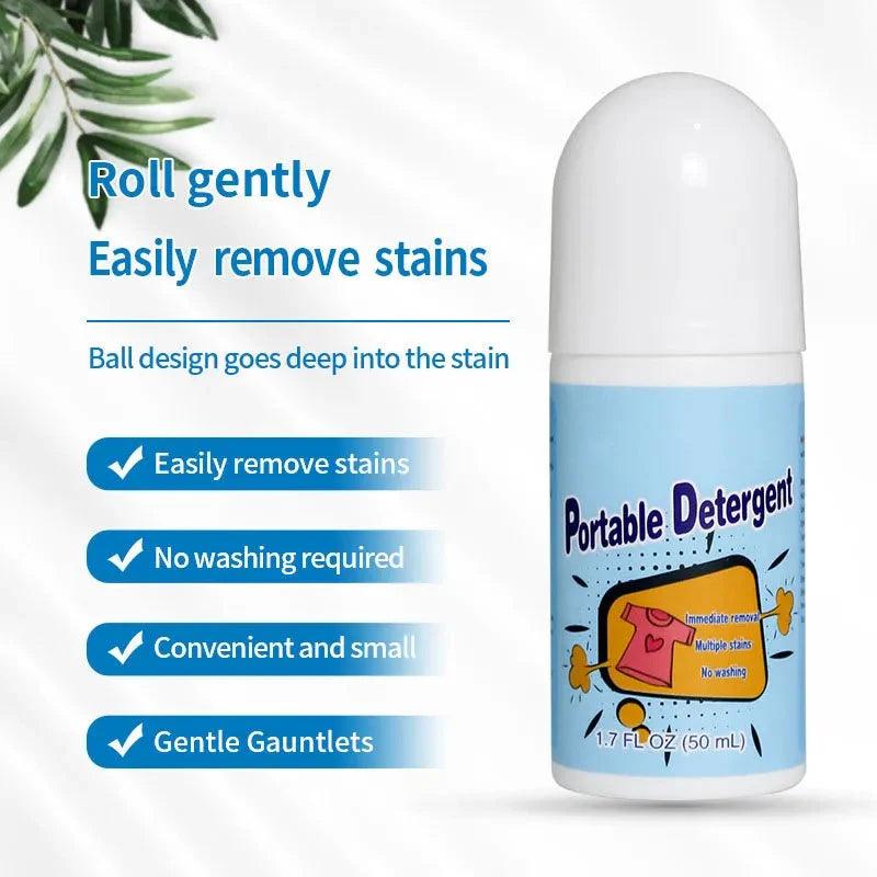 Portable Stain Remover - Rolling Bead Stain Remover for Easy Cleaning and Travel