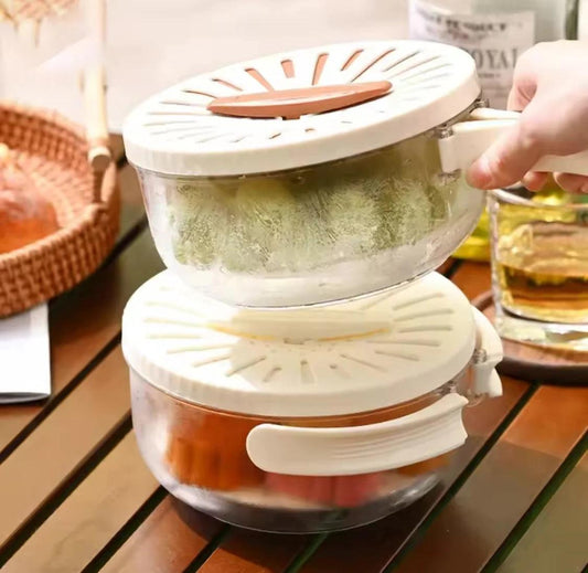 Vegetable and Fruit Washing Bowl for Easy Cleaning and Food Prep